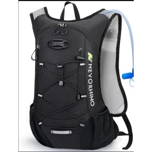 Lightweight Hydration Backpack, Running Backpack with 2L Water Bladder, Hydro Water Daypack for Cycling Hiking Rave for Men Women