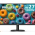 Philips New 27-inch Class Thin Full HD (1920 x 1080) 100Hz Monitor, VESA, HDMI x 1, VGA Port x1, Eye Care, 4 Year Advance Replacement Warranty, 271V8LB, Black Philips New 27-inch Class Thin Full HD (1920 x 1080) 100Hz Monitor, VESA, HDMI x 1, VGA Port x1, Eye Care, 4 Year Advance Replacement Warranty, 271V8LB, Black