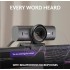 Logitech MX Brio Ultra HD 4K Collaboration, Streaming Webcam, 1080p at 60 FPS, Show Mode, Works with Microsoft Teams, Zoom, Google Meet, Nintendo Switch 2 new GameChat mode - Graphite