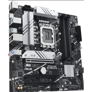 ASUS Prime B760M-A-CSM Intel B760 (LGA 1700) mATX CSM Commercial Motherboard PCIe 4.0, DDR5, 2X M.2, 2.5Gb LAN, DP, 2X HDMI™, SATA 6 Gbps, USB 3.2 Type-C, Aura Sync, ASUS Control Center Express